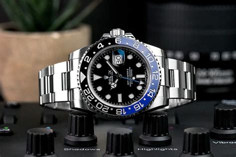 rolex gm2 batman|rolex batman dark knight.